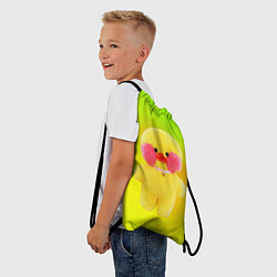 Рюкзак-мешок ИГРУШКА УТЯ ЛАЛАФАНФАН УТОЧКА, цвет: 3D-принт — фото 2