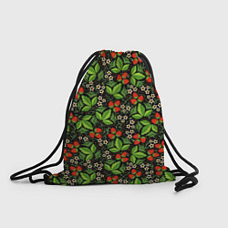 Рюкзак-мешок Русское Народное Искусство - хохлома, цвет: 3D-принт