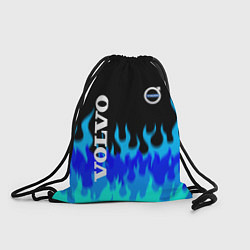 Рюкзак-мешок Volvo размытый огонь, цвет: 3D-принт