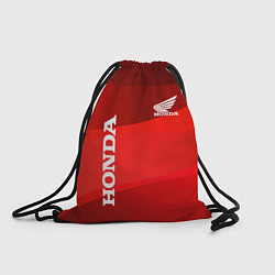 Рюкзак-мешок Honda - Red, цвет: 3D-принт