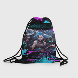 Рюкзак-мешок JINX Граффити, цвет: 3D-принт