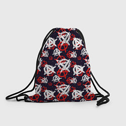 Рюкзак-мешок Анархия текстура, цвет: 3D-принт