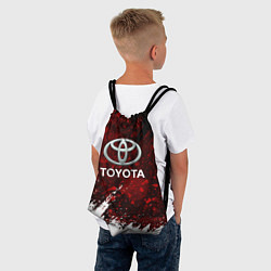 Рюкзак-мешок Toyota Вектор, цвет: 3D-принт — фото 2