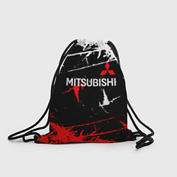 Рюкзак-мешок Mitsubishi Sport Auto, цвет: 3D-принт