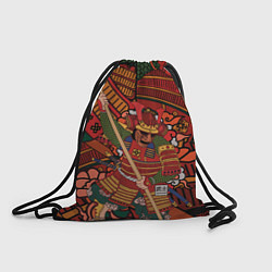 Рюкзак-мешок Warrior samurai, цвет: 3D-принт