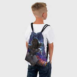 Рюкзак-мешок Ангельский взор, цвет: 3D-принт — фото 2