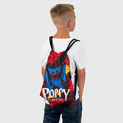 Рюкзак-мешок Poppy Playtime RED WARNING, цвет: 3D-принт — фото 2