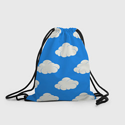 Рюкзак-мешок Облака на небе, цвет: 3D-принт