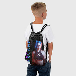 Рюкзак-мешок JINX ARCANE, цвет: 3D-принт — фото 2