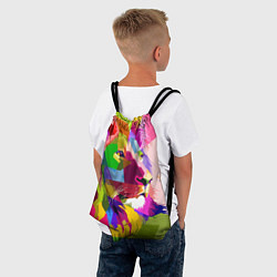 Рюкзак-мешок Lion abstraction, цвет: 3D-принт — фото 2