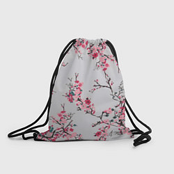 Рюкзак-мешок Цветущие ветви, цвет: 3D-принт