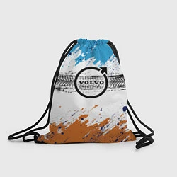 Рюкзак-мешок След от покрышки VOLVO, цвет: 3D-принт