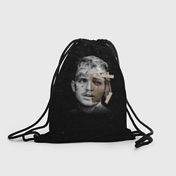 Рюкзак-мешок Lil Peep Esthetic CRYBABY Лил Пип, цвет: 3D-принт