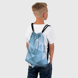 Рюкзак-мешок Треугольники 3D Frozzen 2022, цвет: 3D-принт — фото 2
