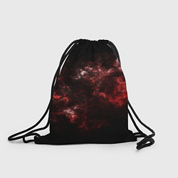 Рюкзак-мешок Красный космос Red space, цвет: 3D-принт