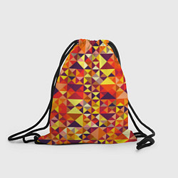 Рюкзак-мешок Камуфляж спортивный Призма - закат, цвет: 3D-принт