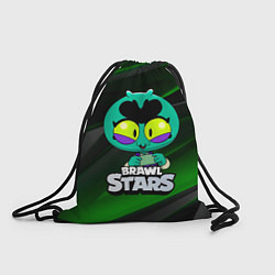 Рюкзак-мешок Brawl Stars green Eve, цвет: 3D-принт