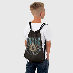 Рюкзак-мешок Воин - Викинг, цвет: 3D-принт — фото 2