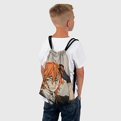 Рюкзак-мешок Чуя Накахара арт, цвет: 3D-принт — фото 2