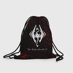 Рюкзак-мешок SKYRIM Потертости, цвет: 3D-принт