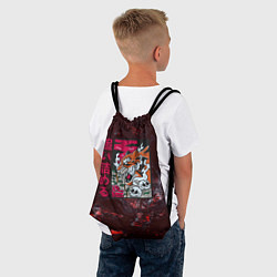 Рюкзак-мешок Японский тигр, цвет: 3D-принт — фото 2