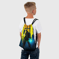 Рюкзак-мешок Anime Cyberpunk, цвет: 3D-принт — фото 2