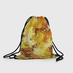 Рюкзак-мешок Спортивный камуфляж Пикси - Лимон, цвет: 3D-принт