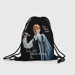 Рюкзак-мешок Thin White Duke David Bowie Isolar Tour, цвет: 3D-принт
