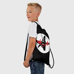 Рюкзак-мешок Алиса - русский рок, цвет: 3D-принт — фото 2
