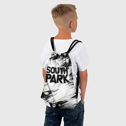 Рюкзак-мешок Южный парк - персонажи и логотип South Park, цвет: 3D-принт — фото 2