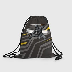 Рюкзак-мешок Самурай Ниндзя, цвет: 3D-принт