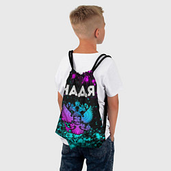 Рюкзак-мешок Надя Россия, цвет: 3D-принт — фото 2
