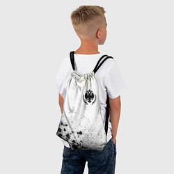 Рюкзак-мешок RUSSIAN EMPIRE - ГЕРБ Брызги, цвет: 3D-принт — фото 2