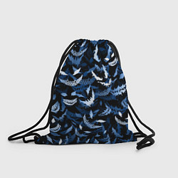 Рюкзак-мешок Drain monsters, цвет: 3D-принт