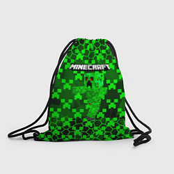 Рюкзак-мешок Minecraft КРИПЕРЫ, цвет: 3D-принт