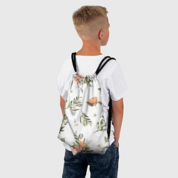 Рюкзак-мешок Цветы Цитрусовых Мандарин, цвет: 3D-принт — фото 2