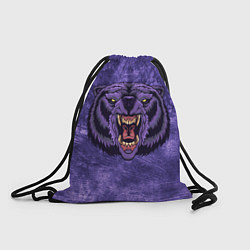 Рюкзак-мешок Мистический медведь, цвет: 3D-принт