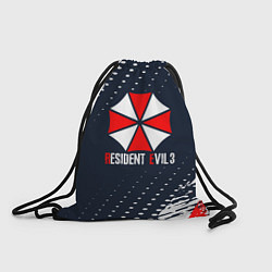 Рюкзак-мешок Umbrella Corporation Resident Evil Краски, цвет: 3D-принт
