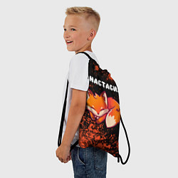 Рюкзак-мешок Анастасия ЛИСИЧКА Краска, цвет: 3D-принт — фото 2