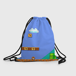 Рюкзак-мешок Марио дизайн, цвет: 3D-принт