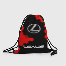 Рюкзак-мешок LEXUS Графика, цвет: 3D-принт