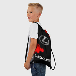 Рюкзак-мешок LEXUS Графика, цвет: 3D-принт — фото 2