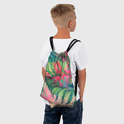 Рюкзак-мешок Тропический микс, цвет: 3D-принт — фото 2
