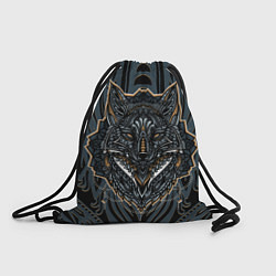 Рюкзак-мешок Волк Этника, цвет: 3D-принт