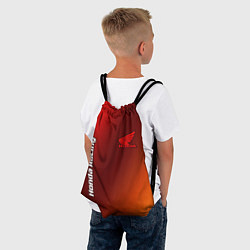 Рюкзак-мешок HONDA RACING, цвет: 3D-принт — фото 2