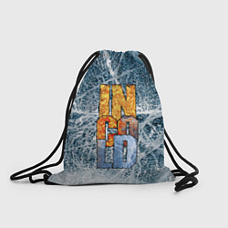 Рюкзак-мешок IN COLD logo with ice, цвет: 3D-принт