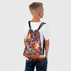 Рюкзак-мешок САД В ЦВЕТУ, цвет: 3D-принт — фото 2