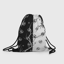 Рюкзак-мешок АРСЕНАЛ - Молнии Паттерн, цвет: 3D-принт