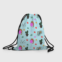 Рюкзак-мешок ИГРИВЫЕ КОТЯТА, цвет: 3D-принт