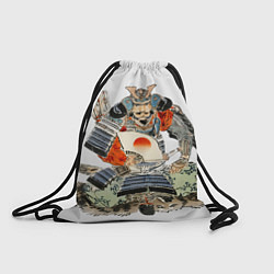 Рюкзак-мешок Старый самурай, цвет: 3D-принт